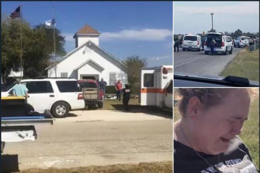 atac armat, texas, 27 morti, zeci de raniti, biserica baptista