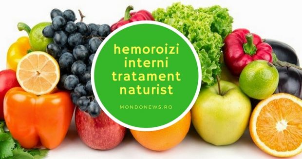 hemoroizi interni, tratament naturist