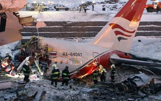 tragedie aeriana, rusia, avion prabusit moscova, aeroport domodedovo, 71 de morti,
