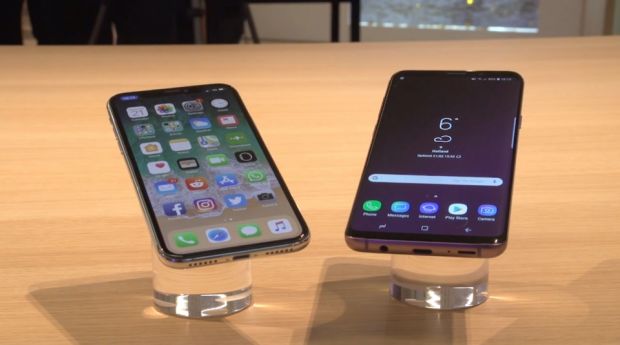 Samsung Galaxy S9, iPhone X, comparatie, bloomberg, calitate, pret, telefoane mobile,