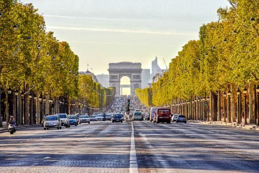 franta, Champs Elysees, alerta bomba, trafic inchis