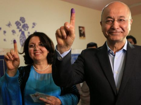irak, alegeri, presedinte nou, barham saleh