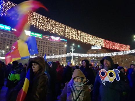protest, ziua nationala, 1 decembrie, piata victoriei, bucuresti