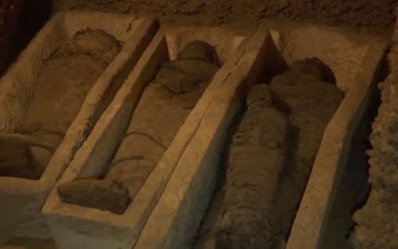 egipt, descoperire, 50 mumii, mormant faraonic, video