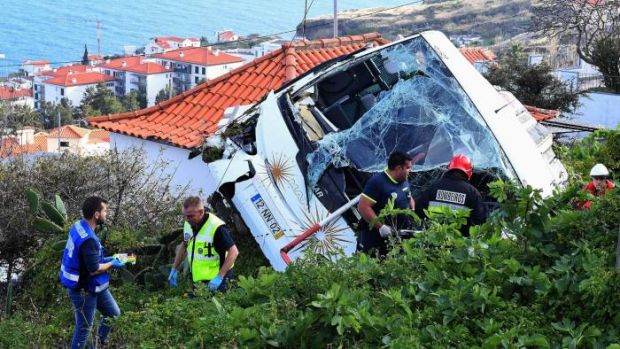 portugalia, madeira, accident, turisti morti, 28 morti, santa clara, video, hotelul Quinta Splendida Wellness