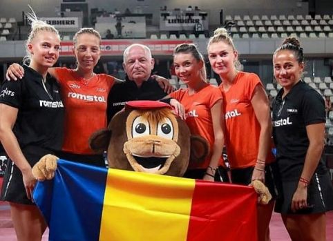 tenis de masa, campioana europeana, romania, nantes, Bernadette Szocs, Daniela Dodean Monteiro, Elizabeta Samara