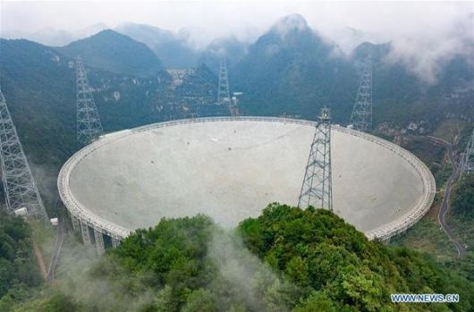 radiotelescop, cel mai mare radiotelescop, china, inaugurare, fast, video