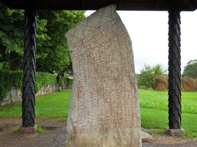 monument viking, suedia, rok, criza climatica, semne